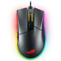 华硕(ASUS) 玩家国度ROG战刃经典版 游戏鼠标 有线鼠标 多侧键鼠标 微动可换 RGB光效 12000DPI 黑色