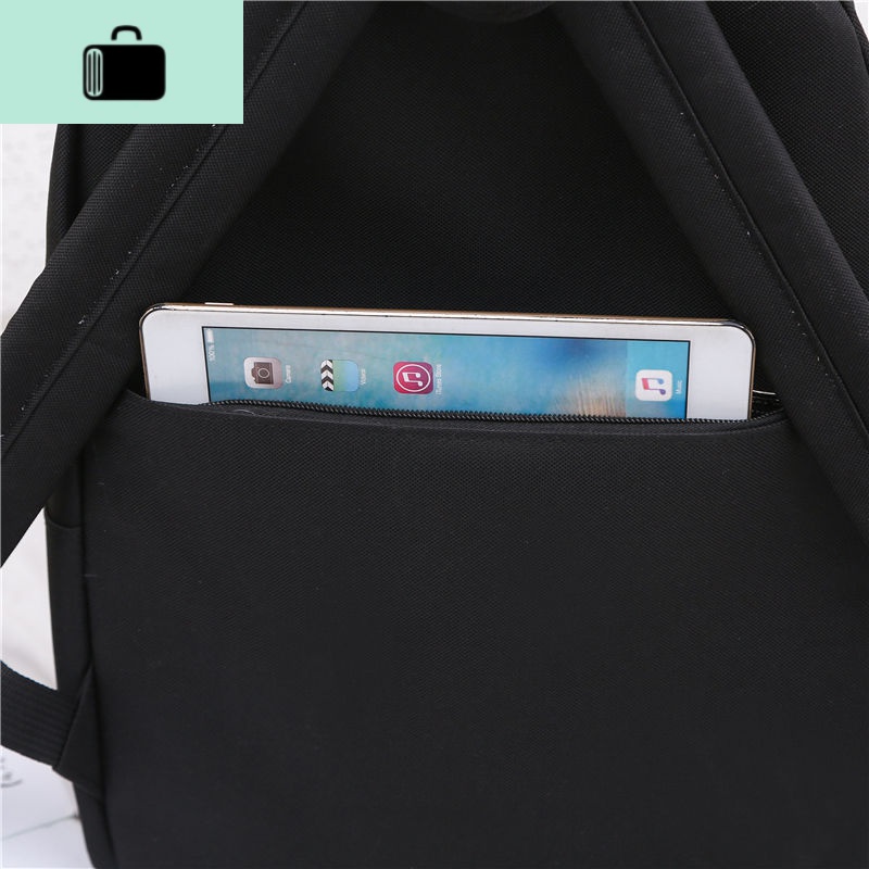 书包女韩版原宿ulzzang学院风双肩包百搭校园小学初中学生背包insNEW LAKE高清大图