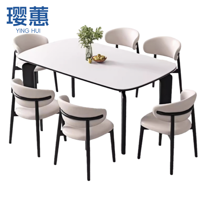 璎蕙 餐桌一桌二椅 套高清大图
