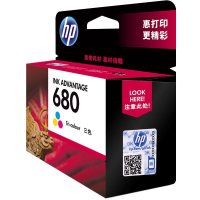 惠普(HP)F6V26AA 680彩色墨盒(适用HP DeskJet 2678 3638 3776 3838 3779)