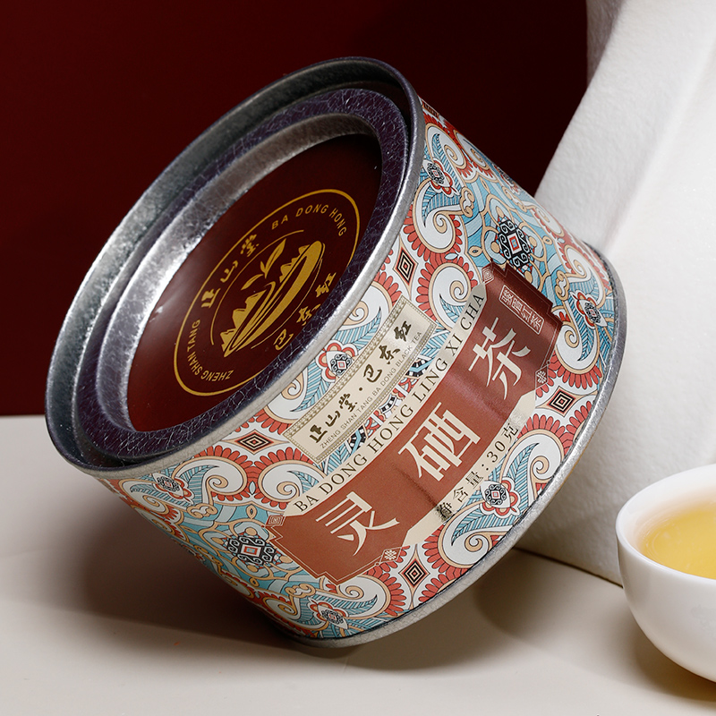 [正山堂]灵硒茶 3罐 30g/罐 红茶 福建湖北巴东茶叶 味道香醇 回甘高清大图