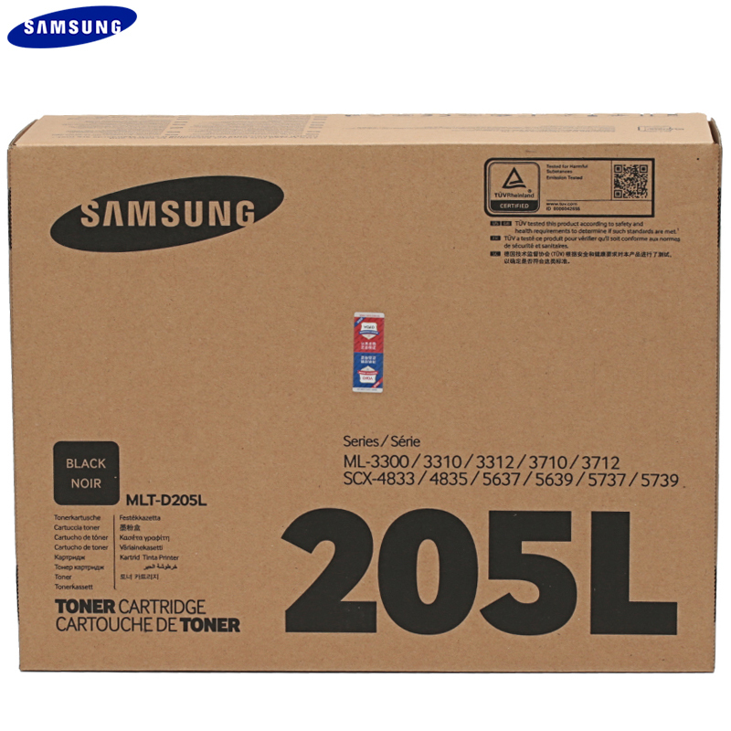 三星(SAMSUNG)MLT-D205L 黑色硒鼓-(单盒装)