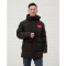匠户中长羽绒服黑色 JAFF76101
