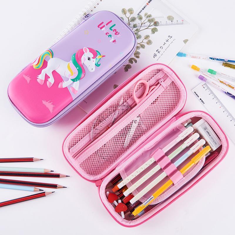 可爱兔子笔袋小清新韩版女生铅笔盒创意少女心小清新小学生文具盒