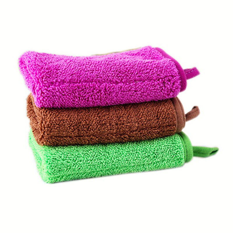 敏胤 功能珊瑚绒清洁巾3条/包 M253 混色 10条/件