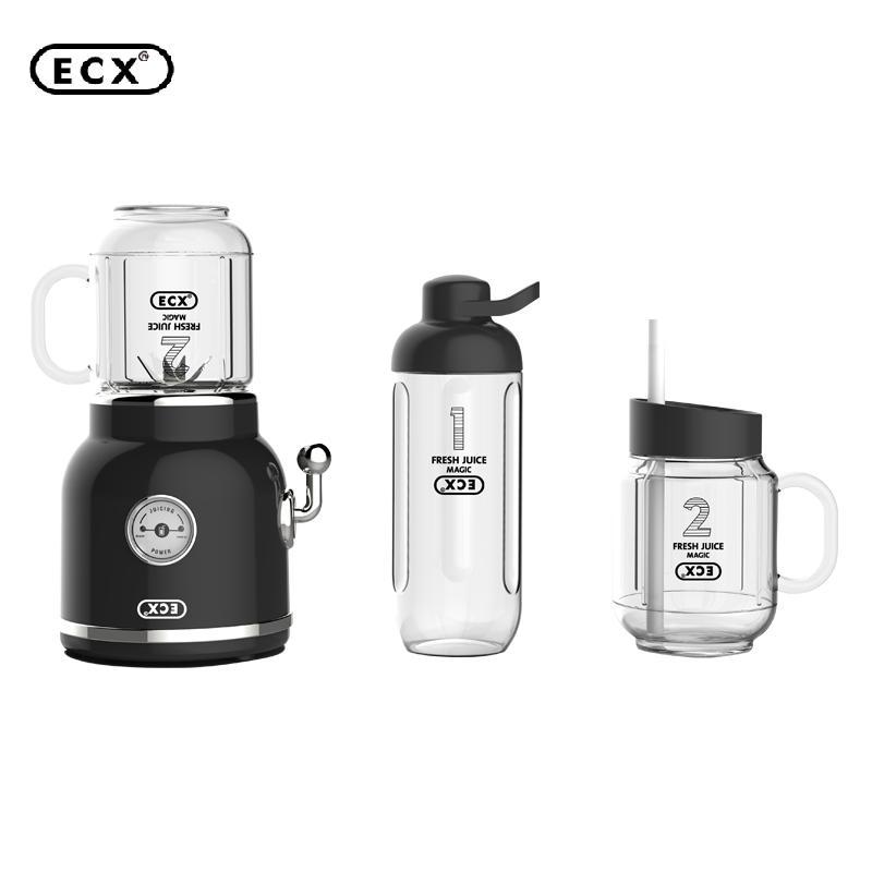 网红杯具熊(BEDDYBEAR)官方正品ECX家用电机全自动榨汁杯料理机果汁机电动果蔬榨汁机水果碰碰机-明星倾力推荐同款