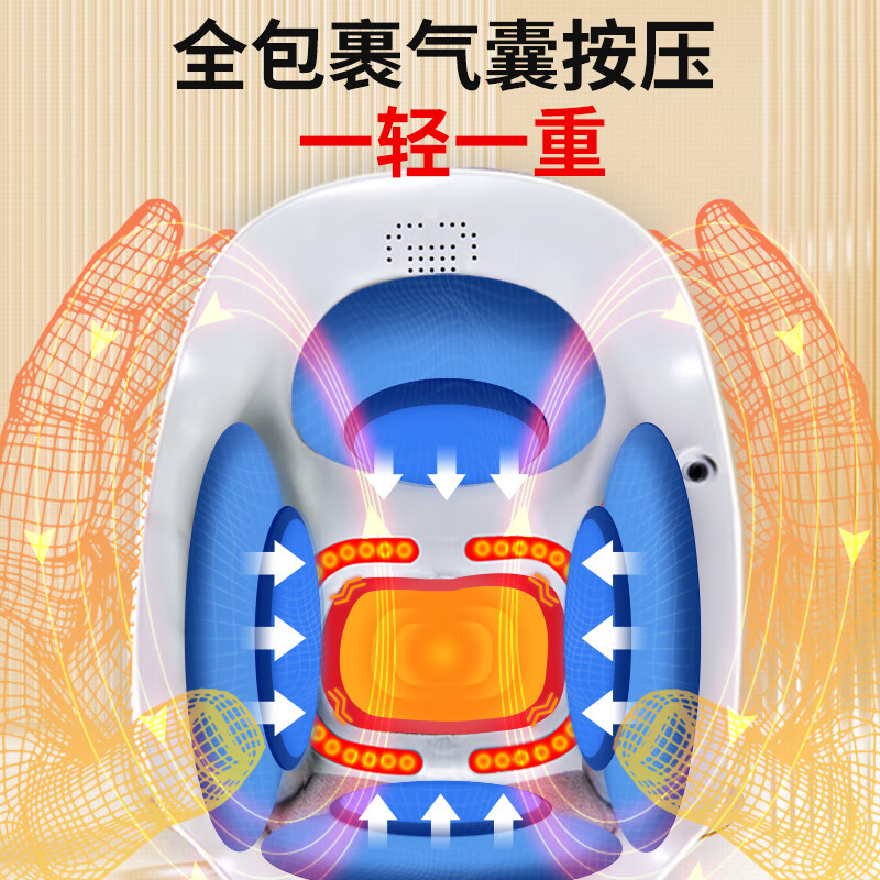 和正膝盖按摩器膝部按摩仪 家用老人腿部热敷保暖护膝 送父母长辈生日礼物 贴心实用健康礼 升级款(一支装) HZ-KNEE高清大图