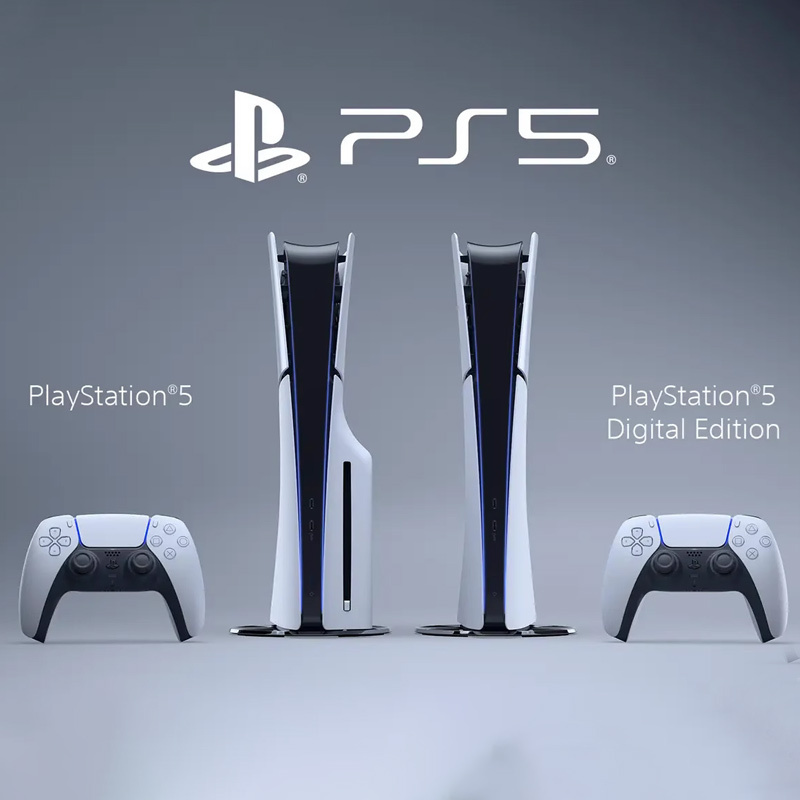 索尼(SONY) PS5游戏主机(轻薄版) PlayStation5 国行Slim数字版 家用游戏机主机+2TB固态硬盘