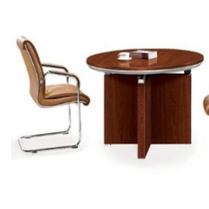 大央洽谈桌Q-9112 直径1200*760H洽谈桌创意洽谈桌椅组合接待会客咨询休息区桌高清大图