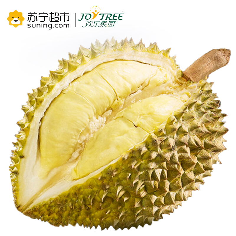 [苏宁生鲜]欢乐果园 泰国进口金枕头榴莲 约3.5kg/个 新鲜水果