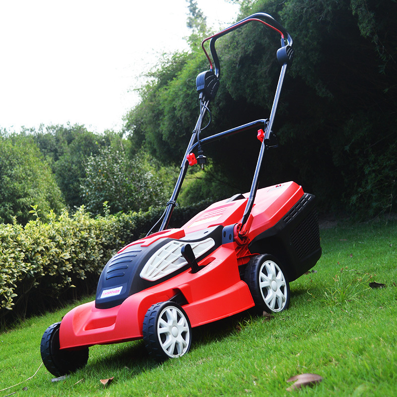 1400w插电式220v电动割草机电动家用除草机草坪机割草机剪草机
