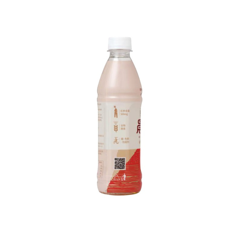 正官庄恩珍源晨之水谷物风味草本饮料350ml/瓶 4瓶组合 无糖不苦 谷物味 含红参饮料