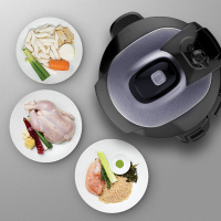 美的（Midea）电压力锅 一锅双胆 七段调压 收汁入味 6L大容量高压锅