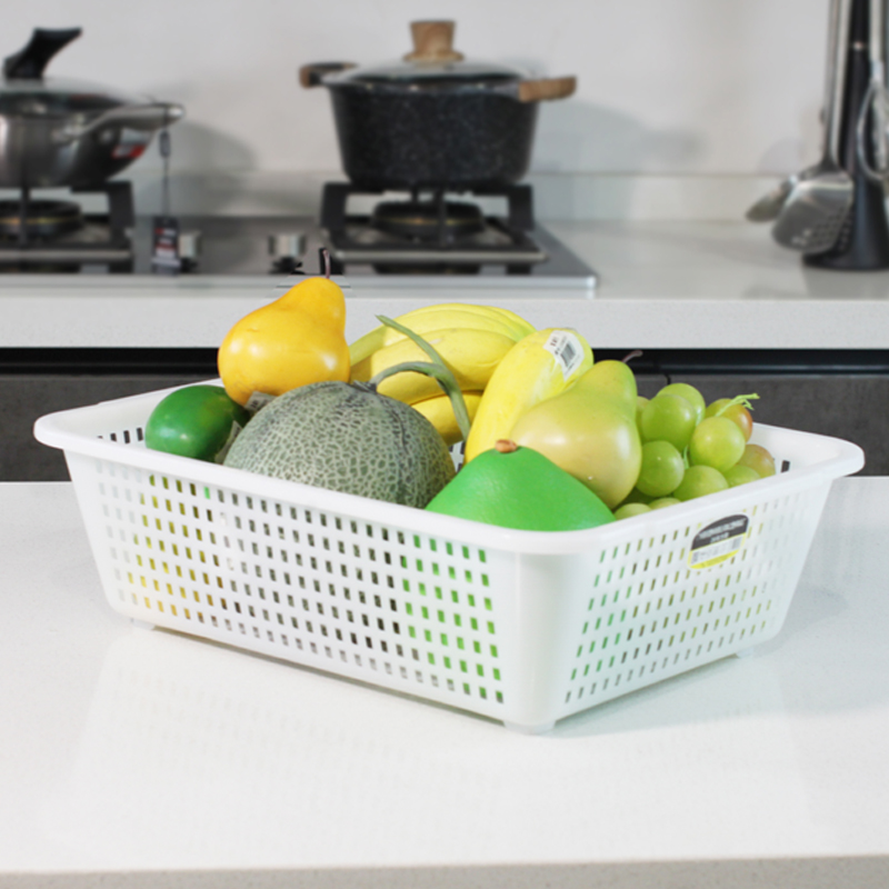 富诚行 14号 535*405*185mm 沥水篮 白色 (计价单位:个)