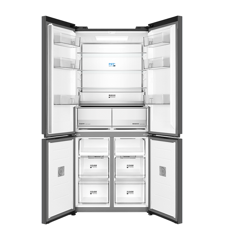 美的冰箱BCD-521WUSGPZM迷境灰高清大图