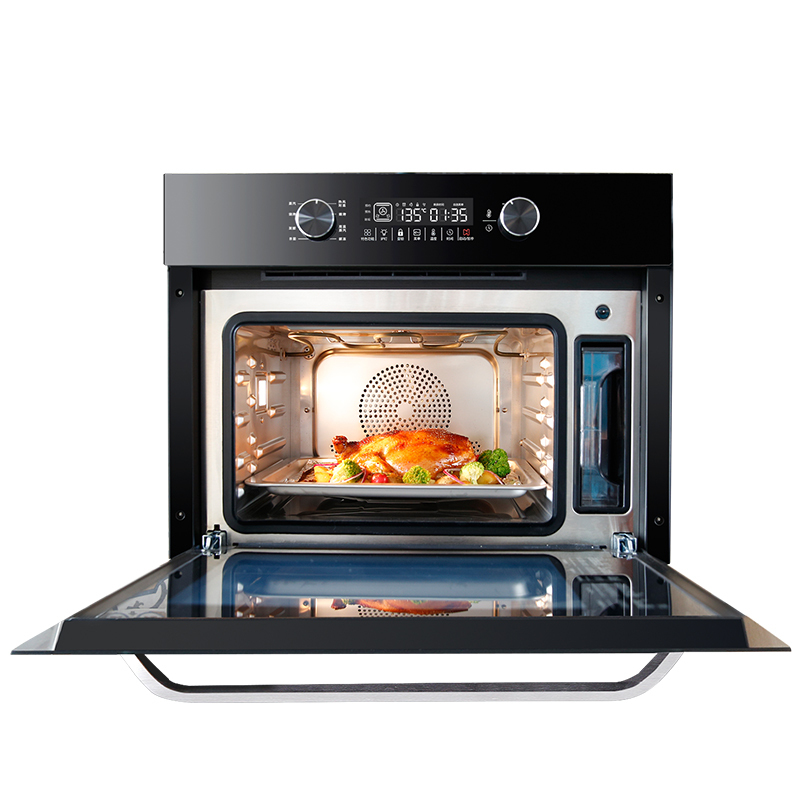 Hauswirt/海氏 MT30嵌入式电蒸箱烤箱家用多功能蒸烤二合一32L内嵌式上下一体控温