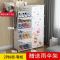 简易鞋柜经济型组装塑料防尘家用省空间多功能简约现代多层鞋架子 （笨笨熊）2列8层【送挂钩】