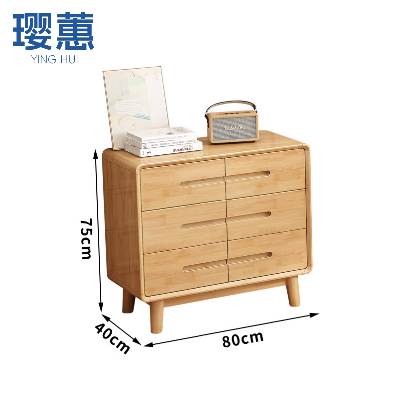 璎蕙 六斗边柜0.8m 张高清大图