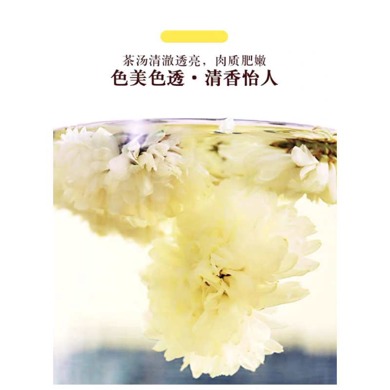 [洗象堂]黄山贡菊正宗菊花贡菊特级新货菊花美容美白茶