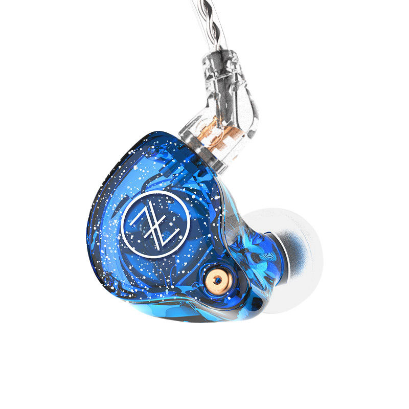 The Fragrant Zither/锦瑟香也 tfz s2入耳式监听耳机HIFI挂耳返 星蓝透
