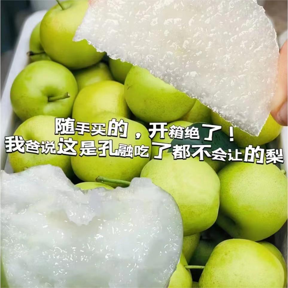 秭归县新鲜应季水果精品脆梨 中果 2.25kg