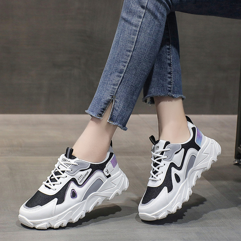 她他之城老爹鞋女百搭流行新款小白鞋春秋旅游休闲运动鞋单鞋休闲运动