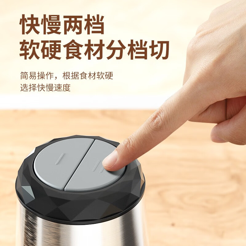 美菱(MELNG)不锈钢绞肉机 食品加工器 MM-LC2011高清大图