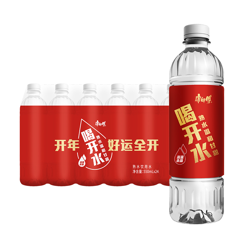 康师傅喝开水550mL*12瓶