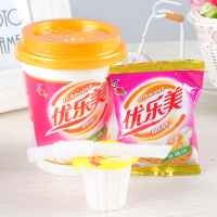 喜之郎 优乐美 奶茶香芋味80g 固体饮料 即溶速溶香滑奶茶杯装
