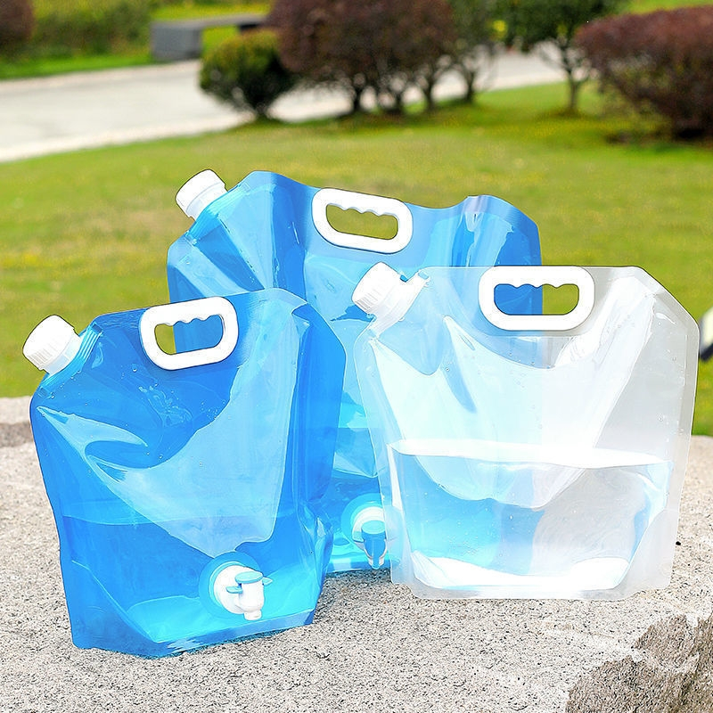 户外便携折叠水袋登山旅游露营闪电客塑料软体蓄水囊装水桶大容量储