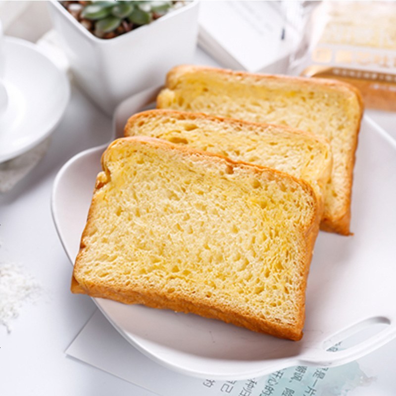 V卡尔顿植物面 夹心吐司切片面办公室休闲早餐食糕点 牛油果味750g