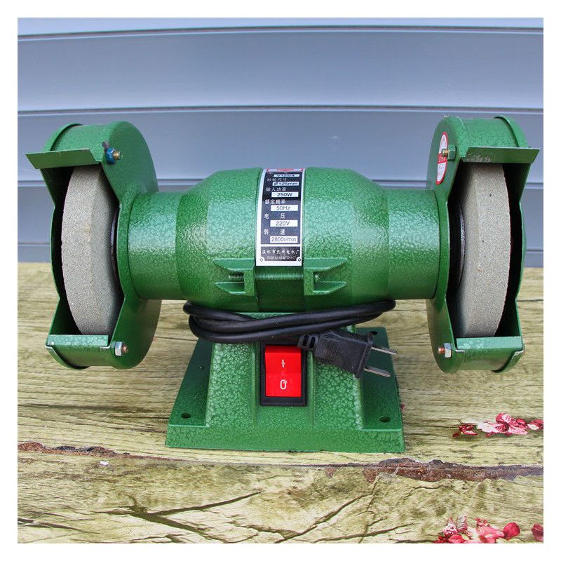 工业级多功能台式砂轮机家用220v工厂380v台式砂轮机磨光机抛光