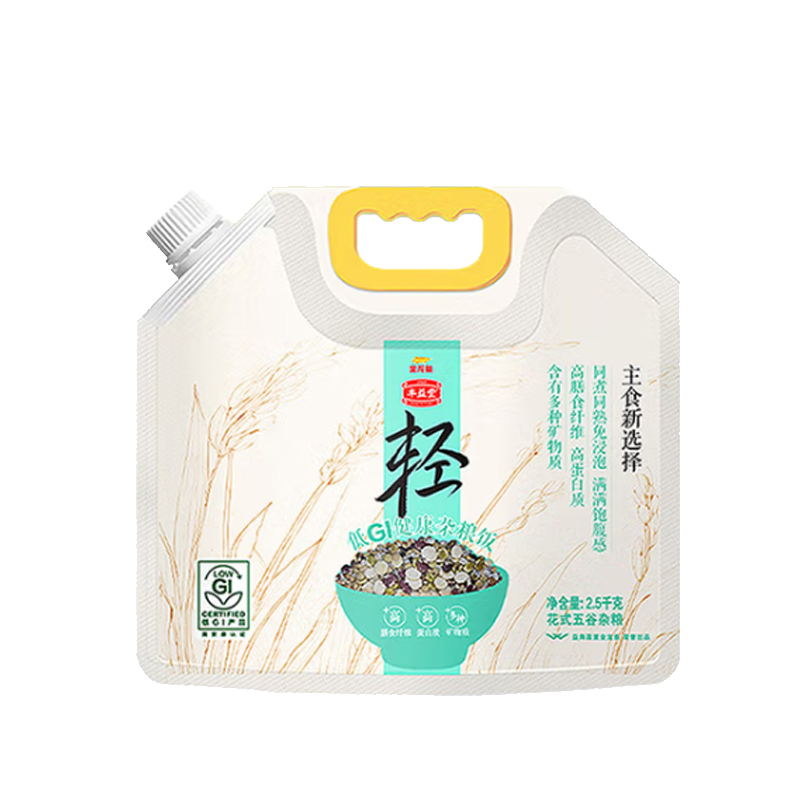 金龙鱼 丰益堂低GI健康杂粮饭:2.5kg