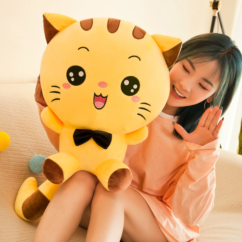 可爱猫咪毛绒玩具大号玩偶小抱枕睡觉公仔布偶洋娃娃生日礼物女孩