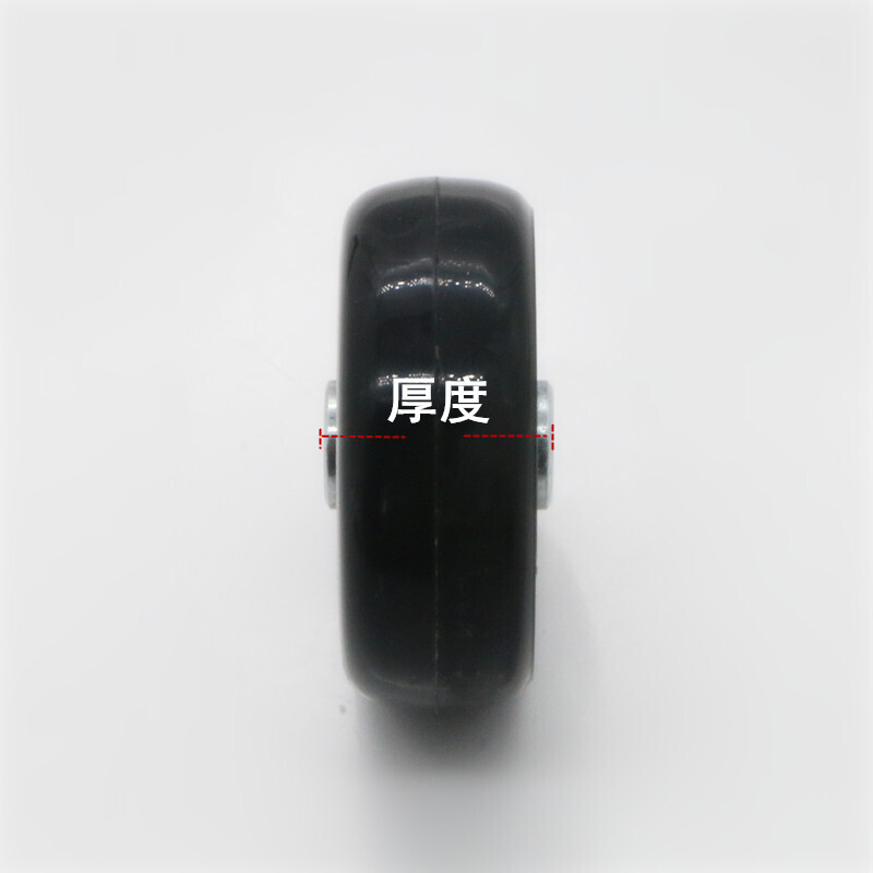 拉杆箱行李箱包橡胶轱辘轮胎轮子脚轮维修理配件单个高清大图