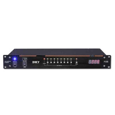 Dvky P308多功能8路时序电源控制器