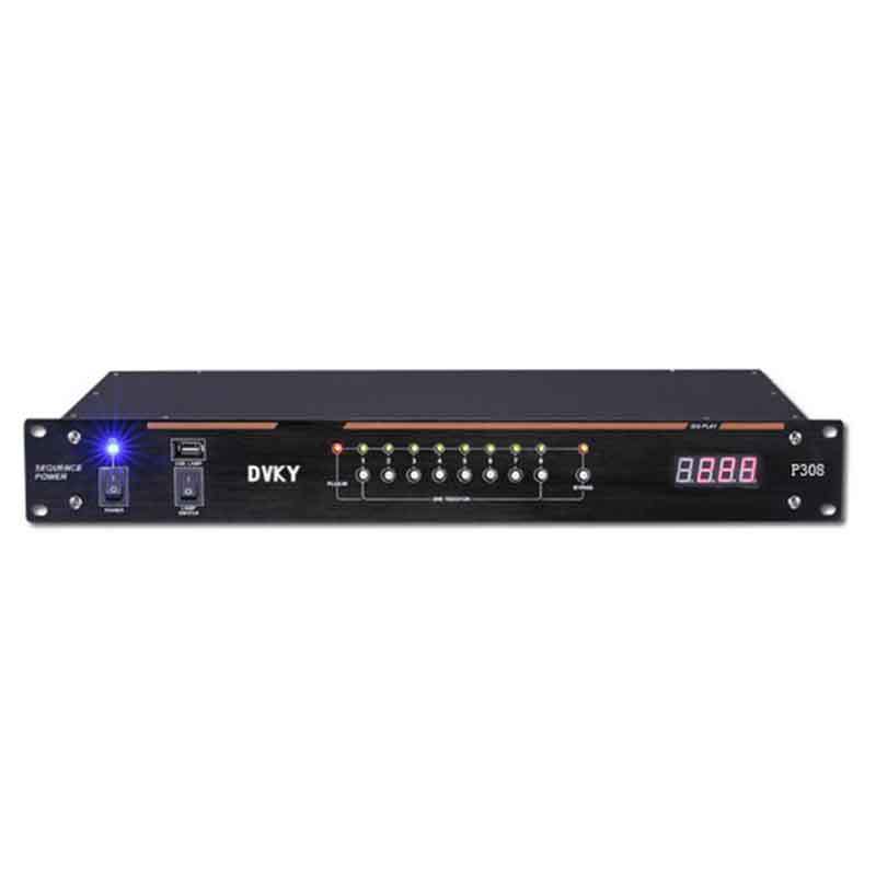 Dvky P308多功能8路时序电源控制器