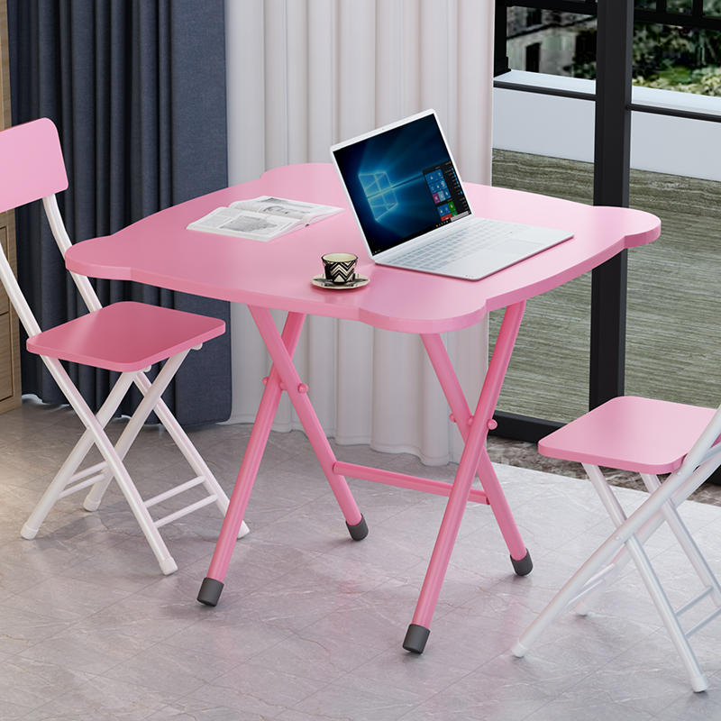 艺可恩便携式折叠桌简易餐桌儿童学习桌矮桌子折叠餐桌户外摆摊桌小