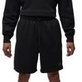 Jordan男款法式棉质篮球束脚运动短裤透气舒适可机洗黑白色