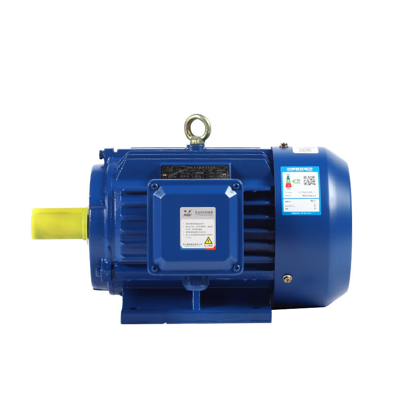 鸣固 YE4三相异步电动机 380V 7.5KW 4级 132M-4 高效 B3卧式高清大图