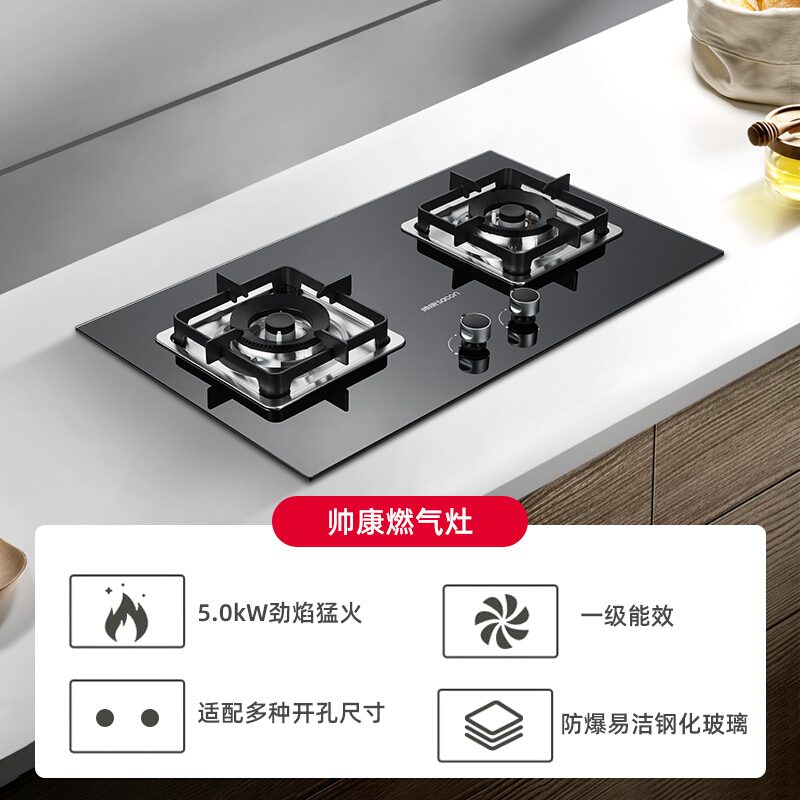 帅康（sacon）燃气灶5.0kw大火力可灶煤气炉
