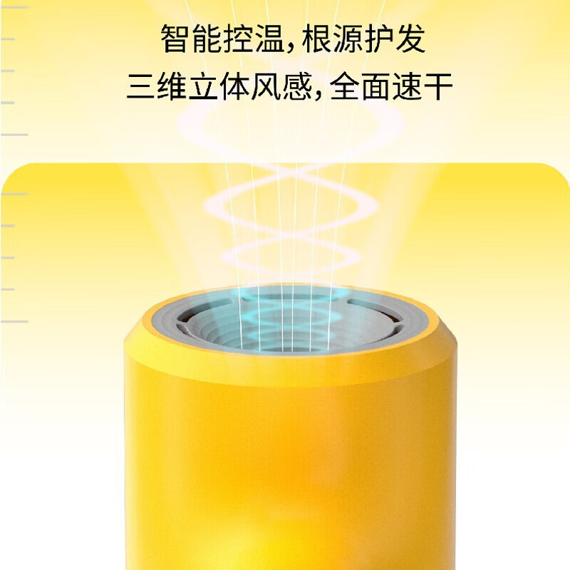 松下(Panasonic)吹风机EH-NE7H家用恒温高速负离子护发低噪音大功率速干电吹风学生礼物送女友送朋友毕加索黄