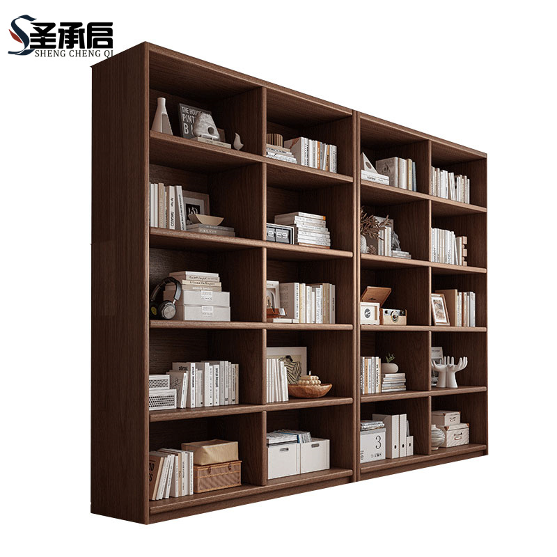 圣承启木制书架240cm个高清大图