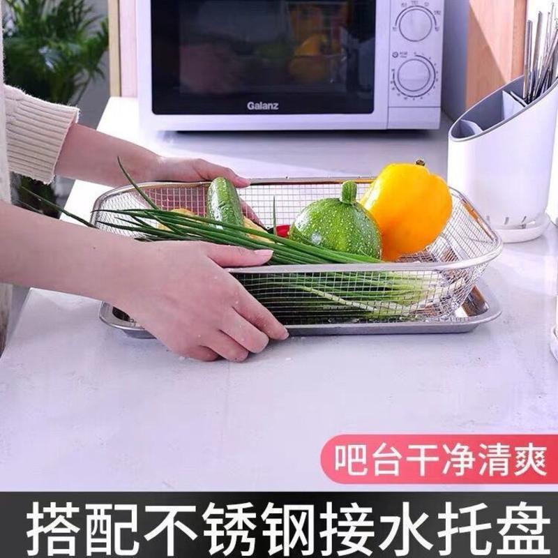 304消毒筷子笼筷子篮不锈钢消毒柜筷子架筷子筒沥水笼简易筷篮 密网加厚款(筷子篮)一个 没送
