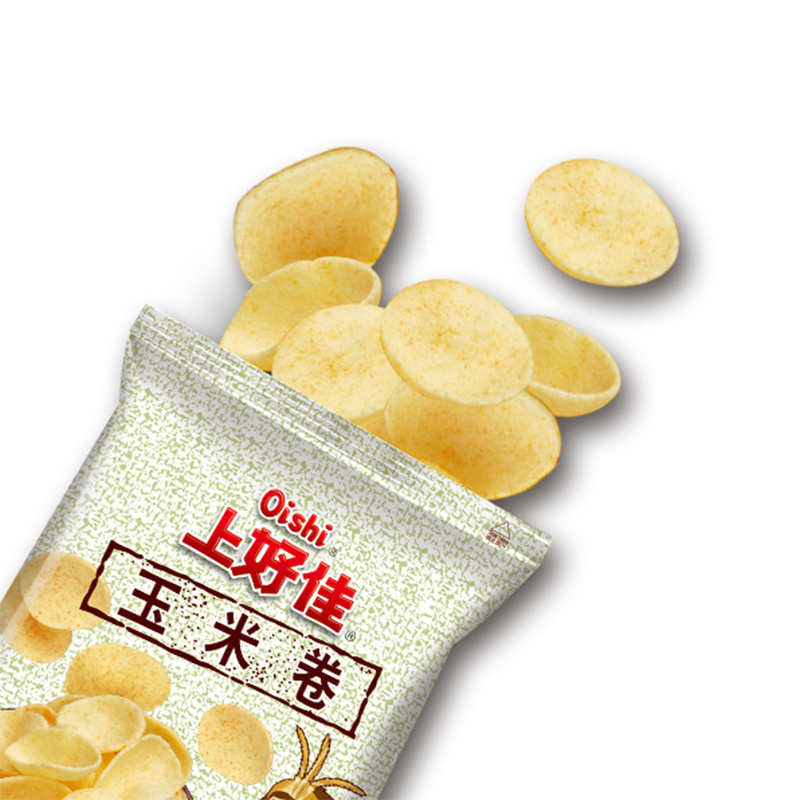 上好佳 玉米卷 40g 南美烧烤风味 怀旧休闲零食儿童膨化食品