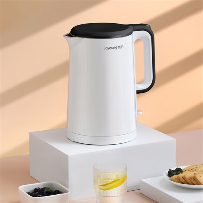 九阳(Joyoung) K15FD-W3151 电热水壶 家用1.5L双层壶体保温更防烫食品级304不锈钢高清大图