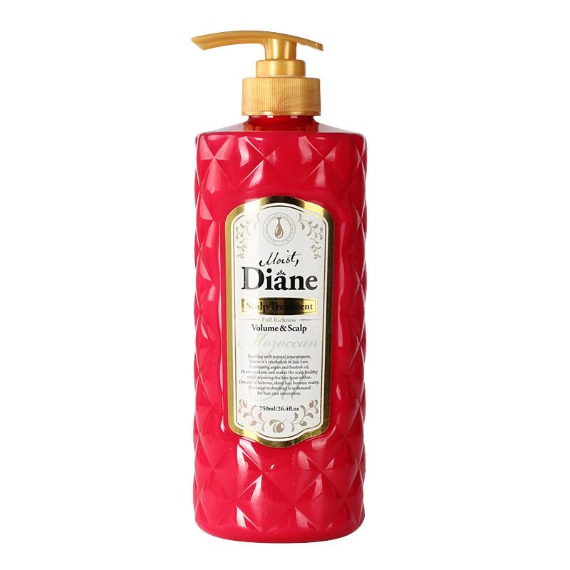 [日本进口]Moist Diane黛丝恩摩洛哥精油头皮养护丰盈护发素750ml