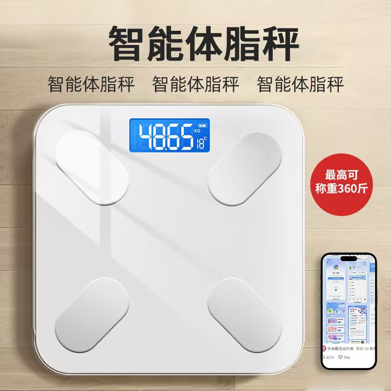 辉鼎 体脂秤普通APP电池款高清大图
