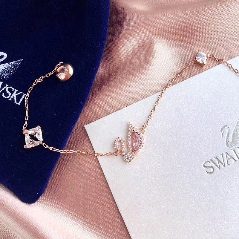 Swarovski 施华洛世奇 女士浪漫天鹅球形搭配手链 S号 5485876