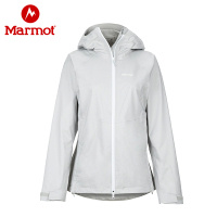 marmot/土拨鼠19女春秋薄款运动户外防水透气女士冲锋衣